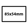 85x54mm